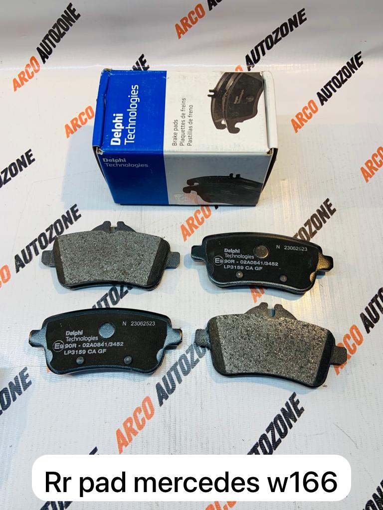 REAR BRAKE PAD MERCEDES W166 ROULONDS