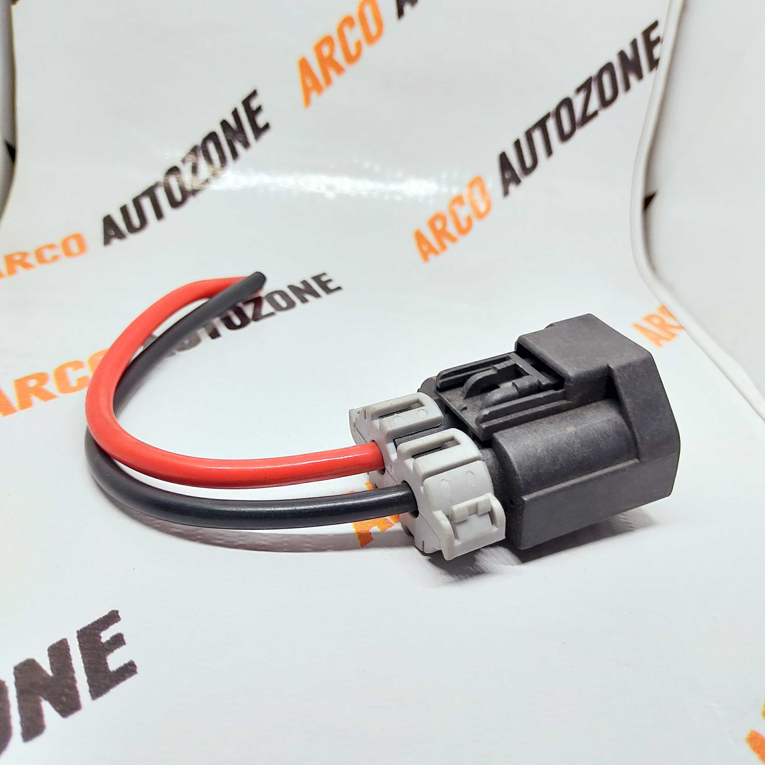 ELECTRONIC COMPONENTS WIRING HARNESS COUPLER ECOSPORT FAN MOTOR 2 PIN WHITE INSIDE
