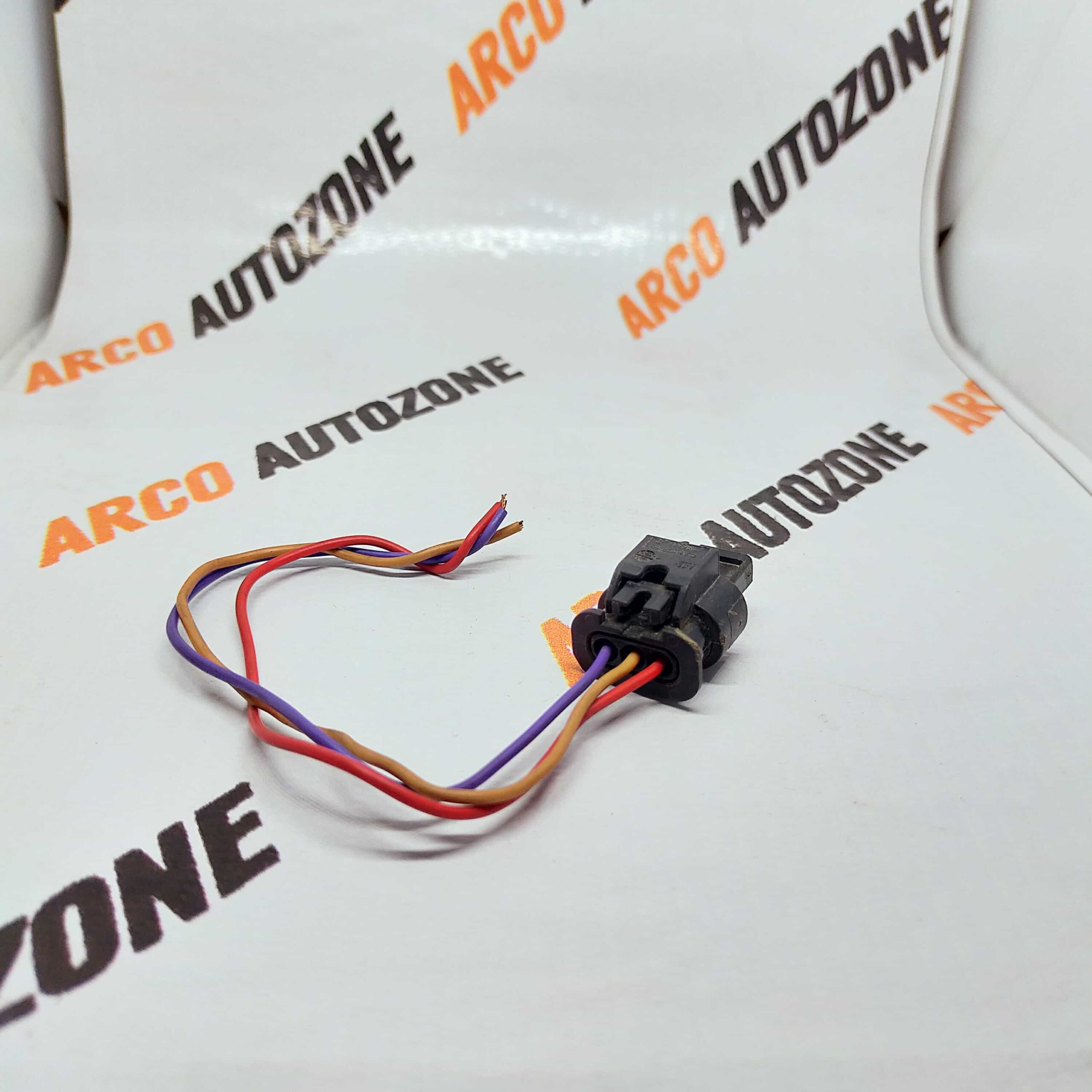 ELECTRONIC COMPONENTS WIRING HARNESS COUPLER POLO ELECTRIC WATER PUMP 3 PIN INSIDE BLACK