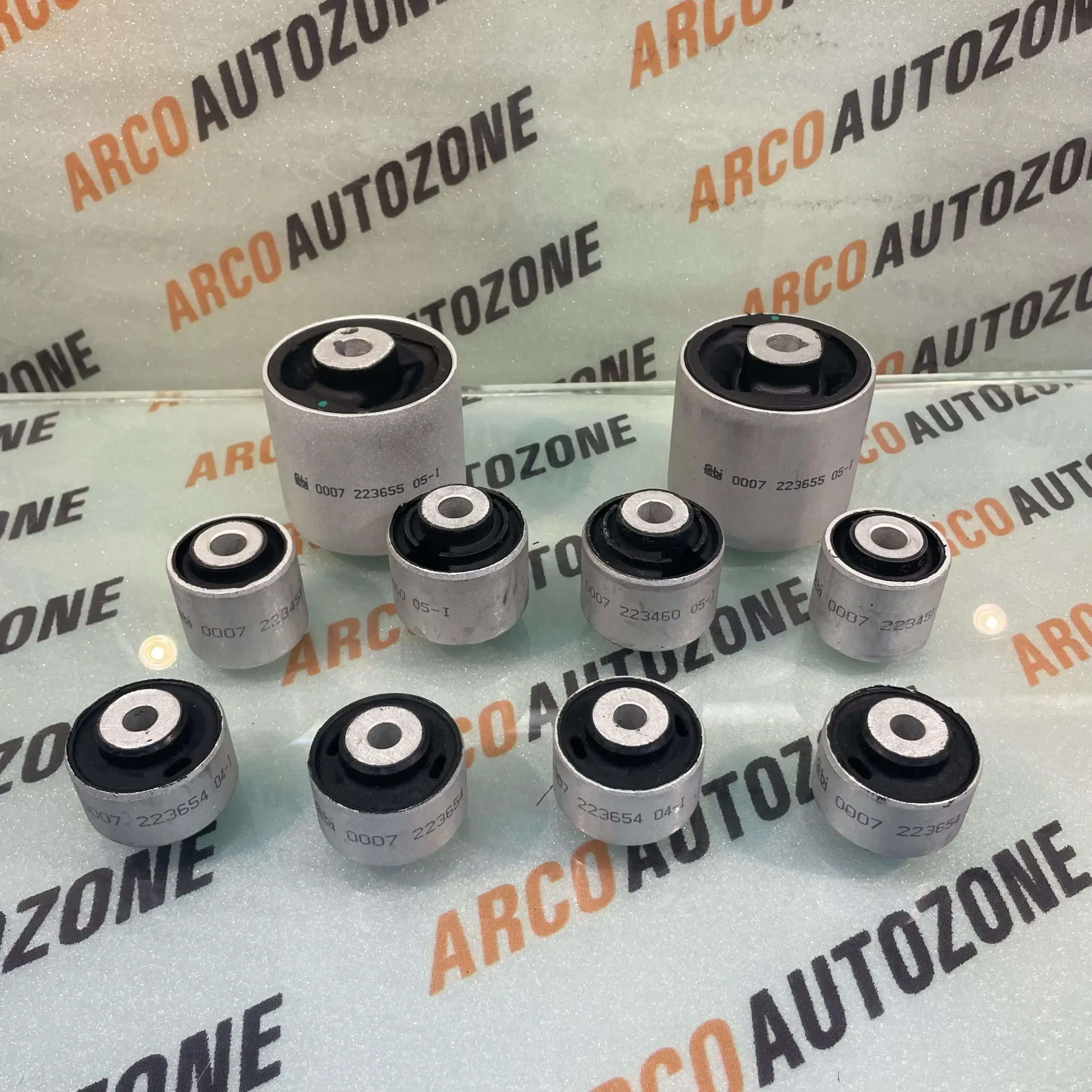 FRONT BUSH KIT AUDI A4 8K Q5 8RB 75MM 8 PC FEBI 8K0407183D