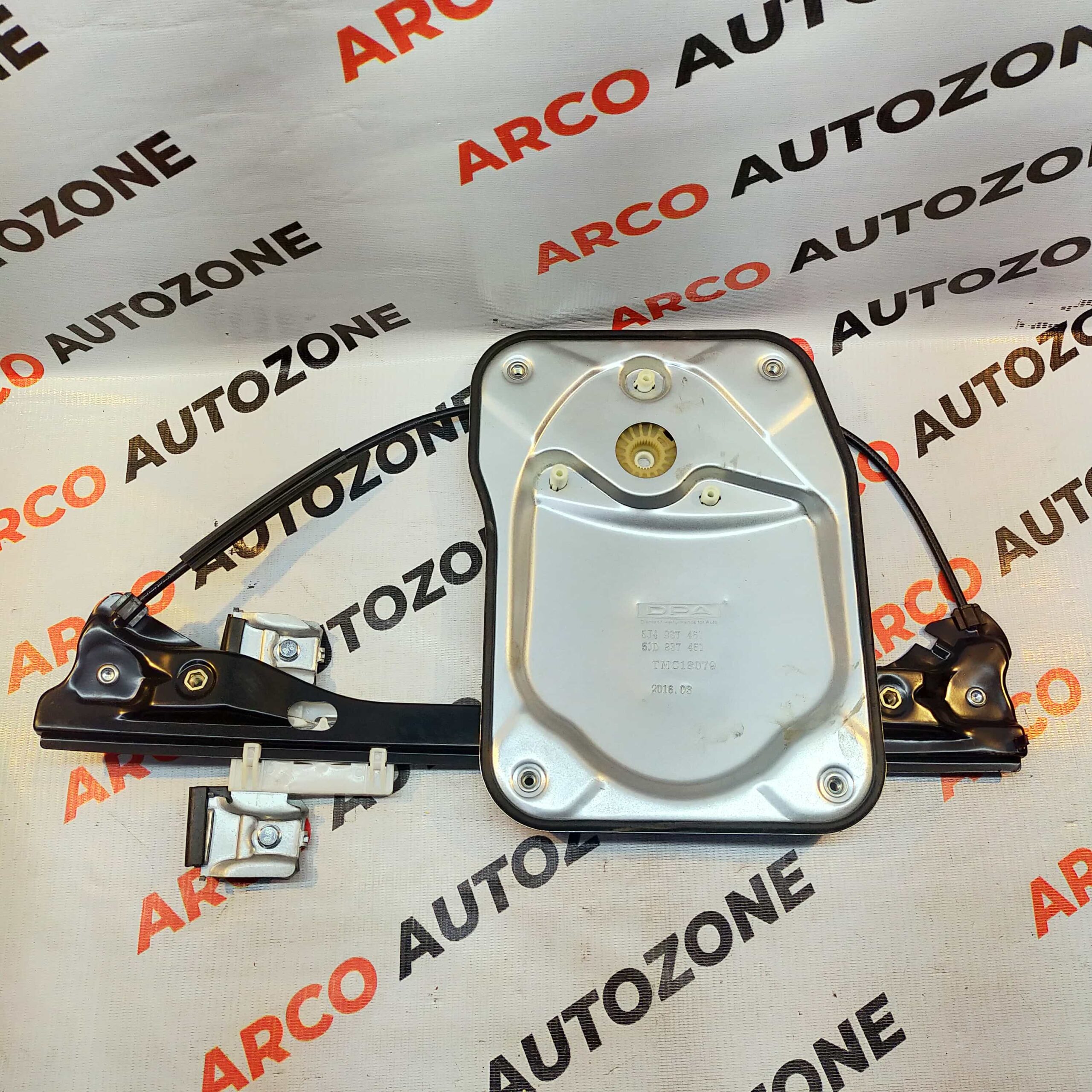 GLASS MACHINE FABIA FRONT LEFT WITHOUT MTR DIAMOND 5J4837461