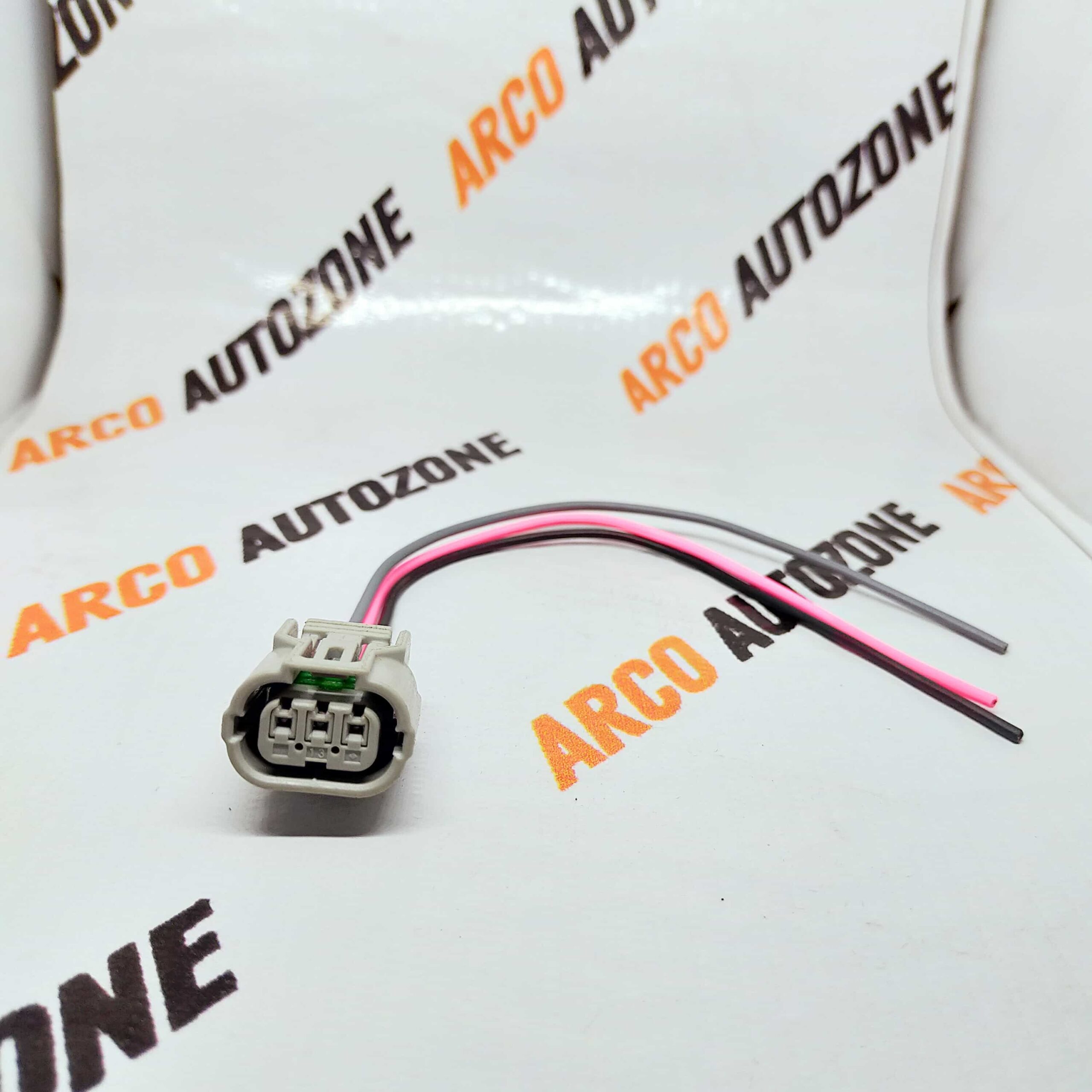 ELECTRONIC COMPONENTS WIRING HARNESS COUPLER CITY CRANK SENSOR WHITE 3 PIN