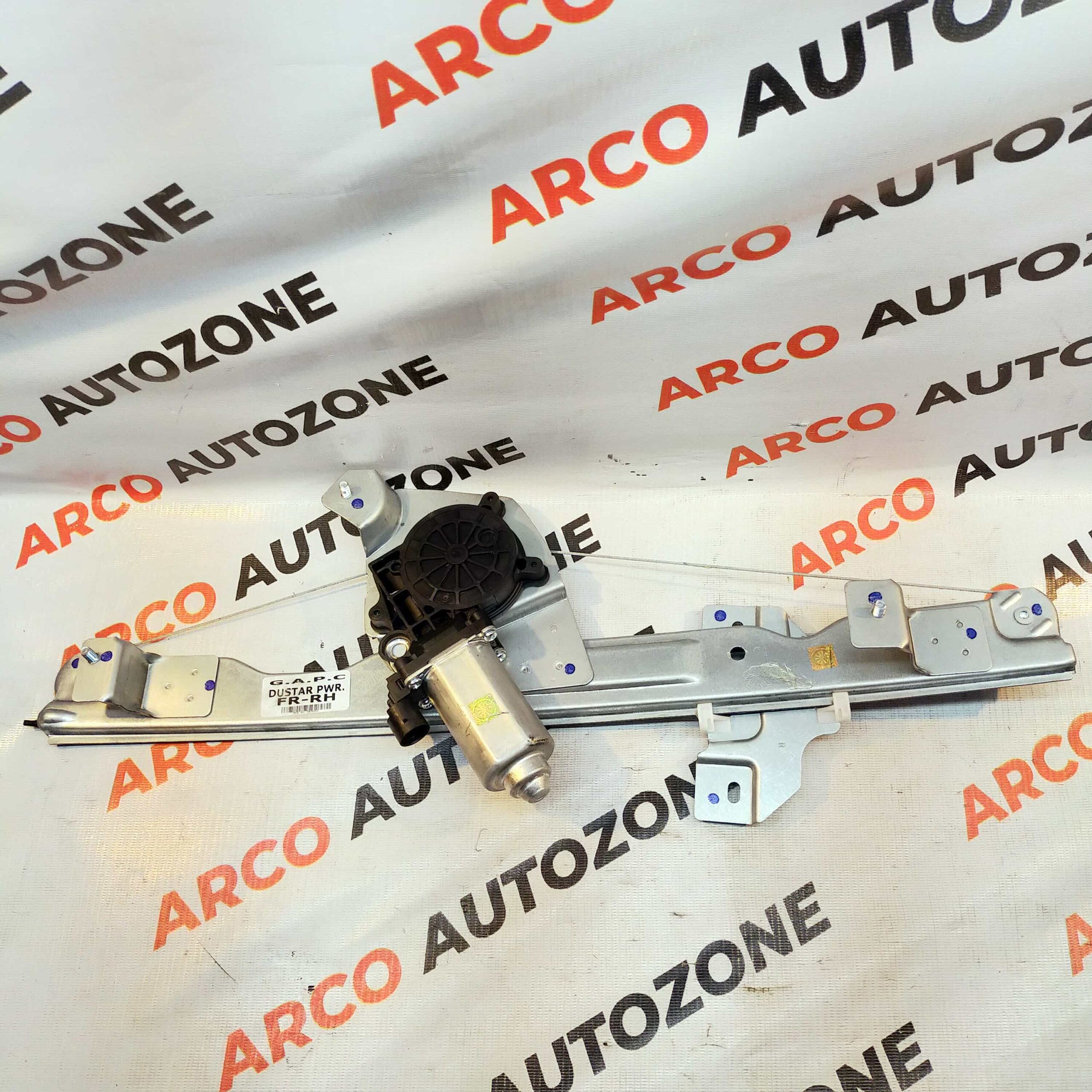 GLASS MACHINE DUSTER TERRANO WITH MOTOR FRONT RIGHT