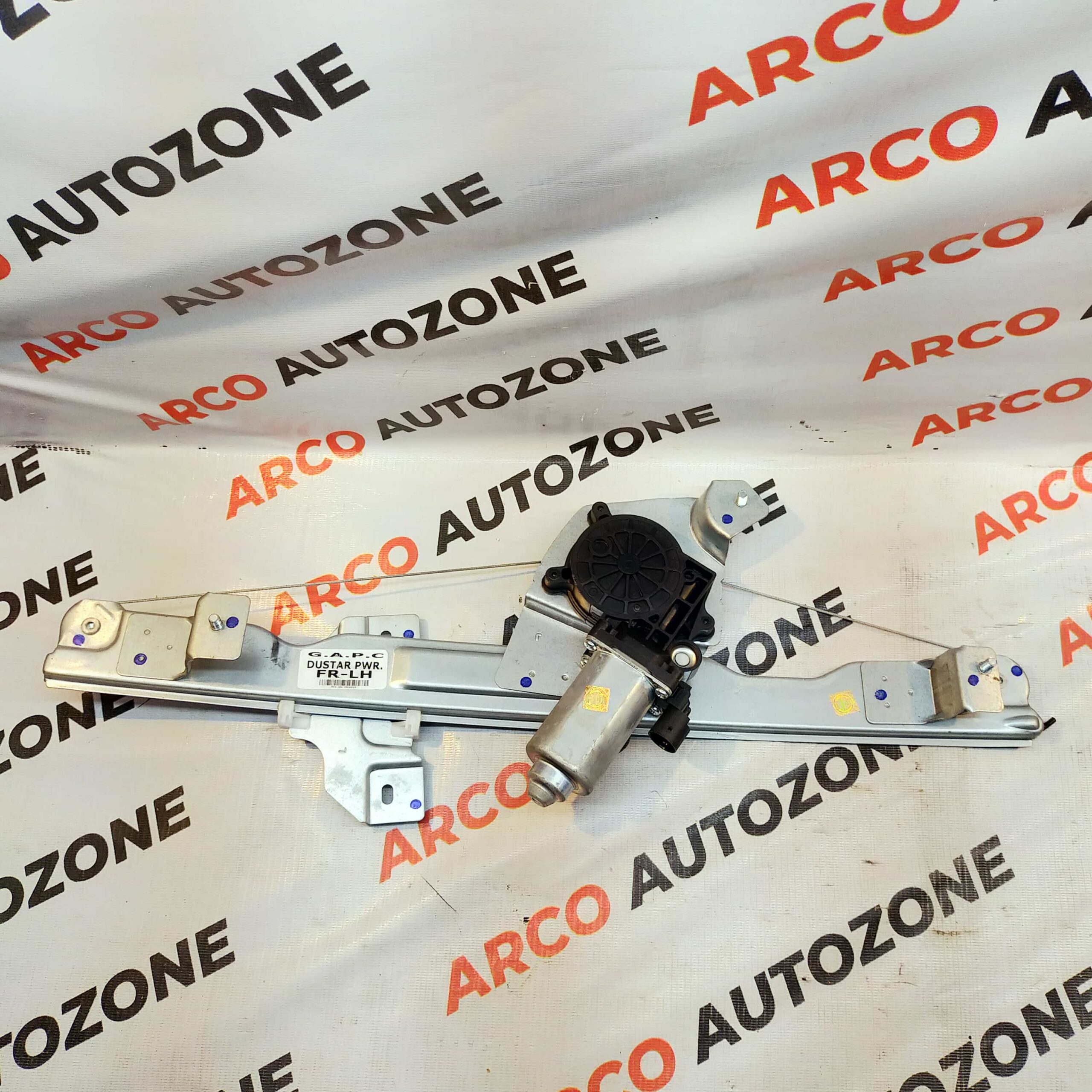 GLASS MACHINE DUSTER TERRANO WITH MOTOR FRONT LEFT