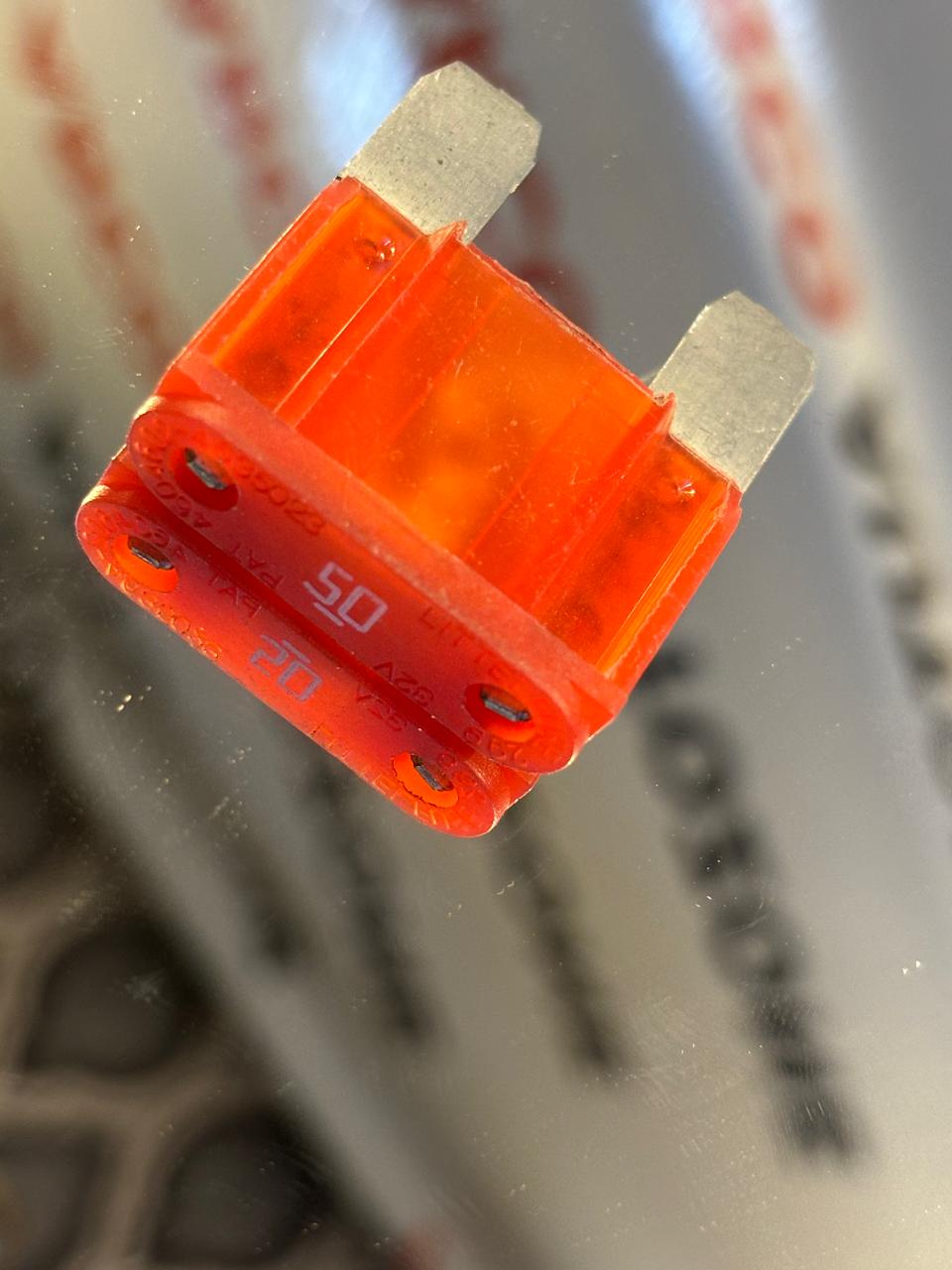MAXI FUSE 50 AMP RED