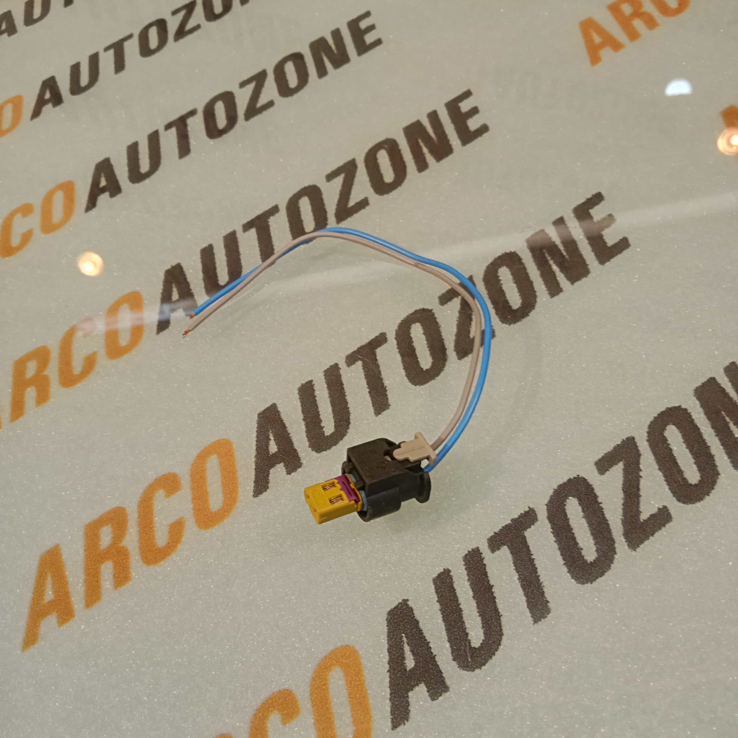 ELECTRONIC COMPONENTS WIRING HARNESS COUPLER POLO FABIA TEMP SENSOR YELLOW 2PIN