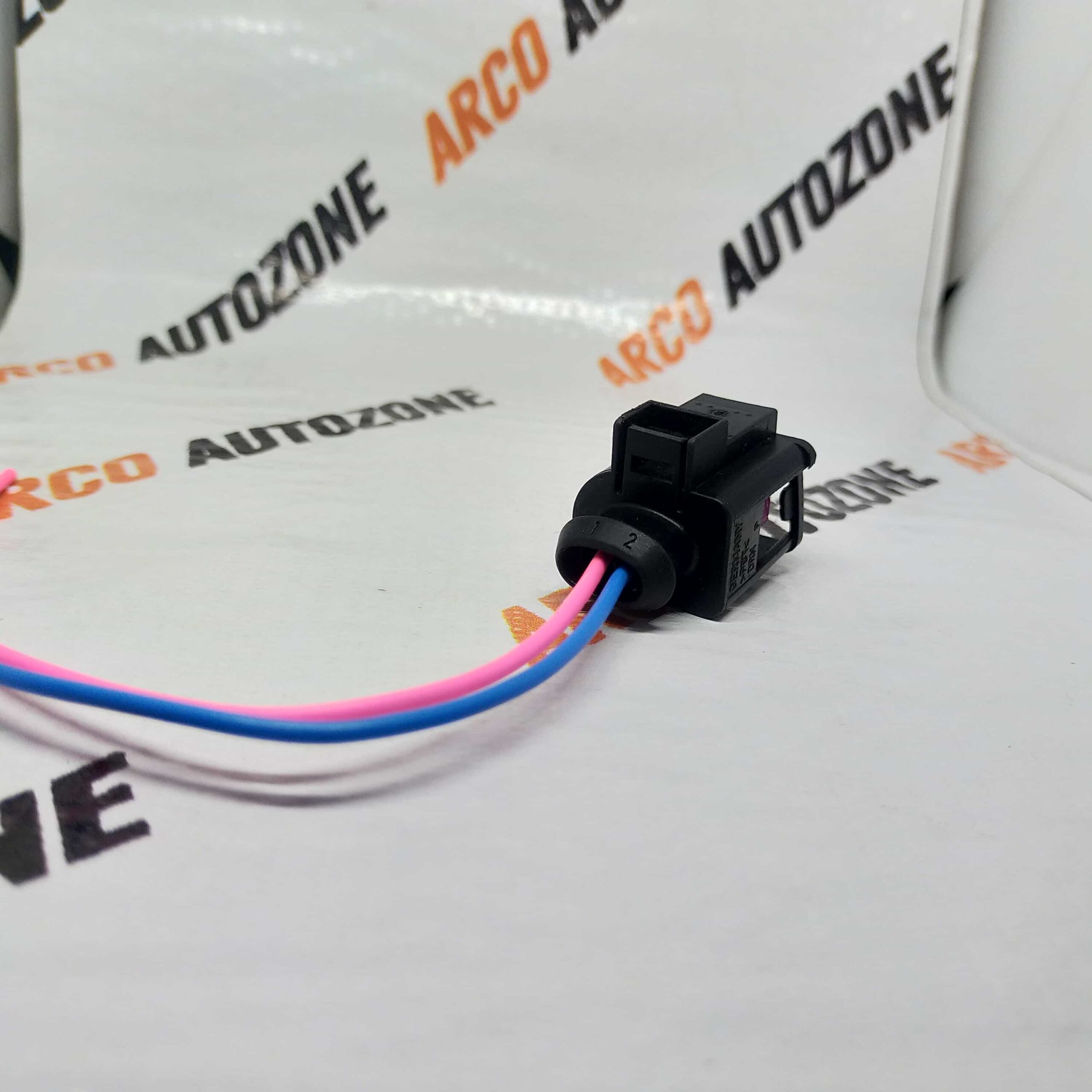 ELECTRONIC COMPONENTS WIRING HARNESS COUPLER POLO VENTO RAPID BIG 2 PIN PINK 4D0971992
