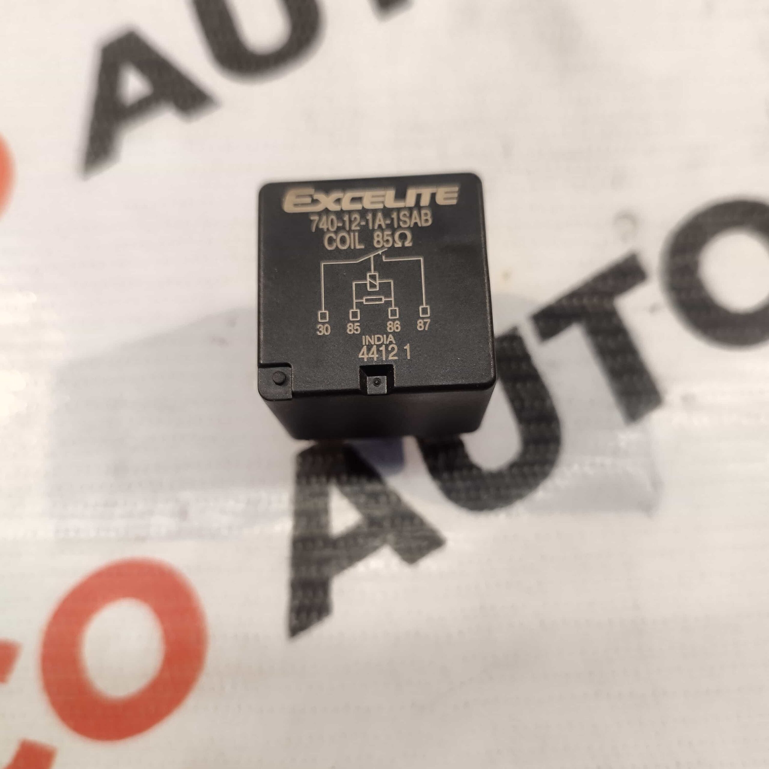 RELAY MINI 4 PIN 30A EXCELITE EXCDH74121A1SAB