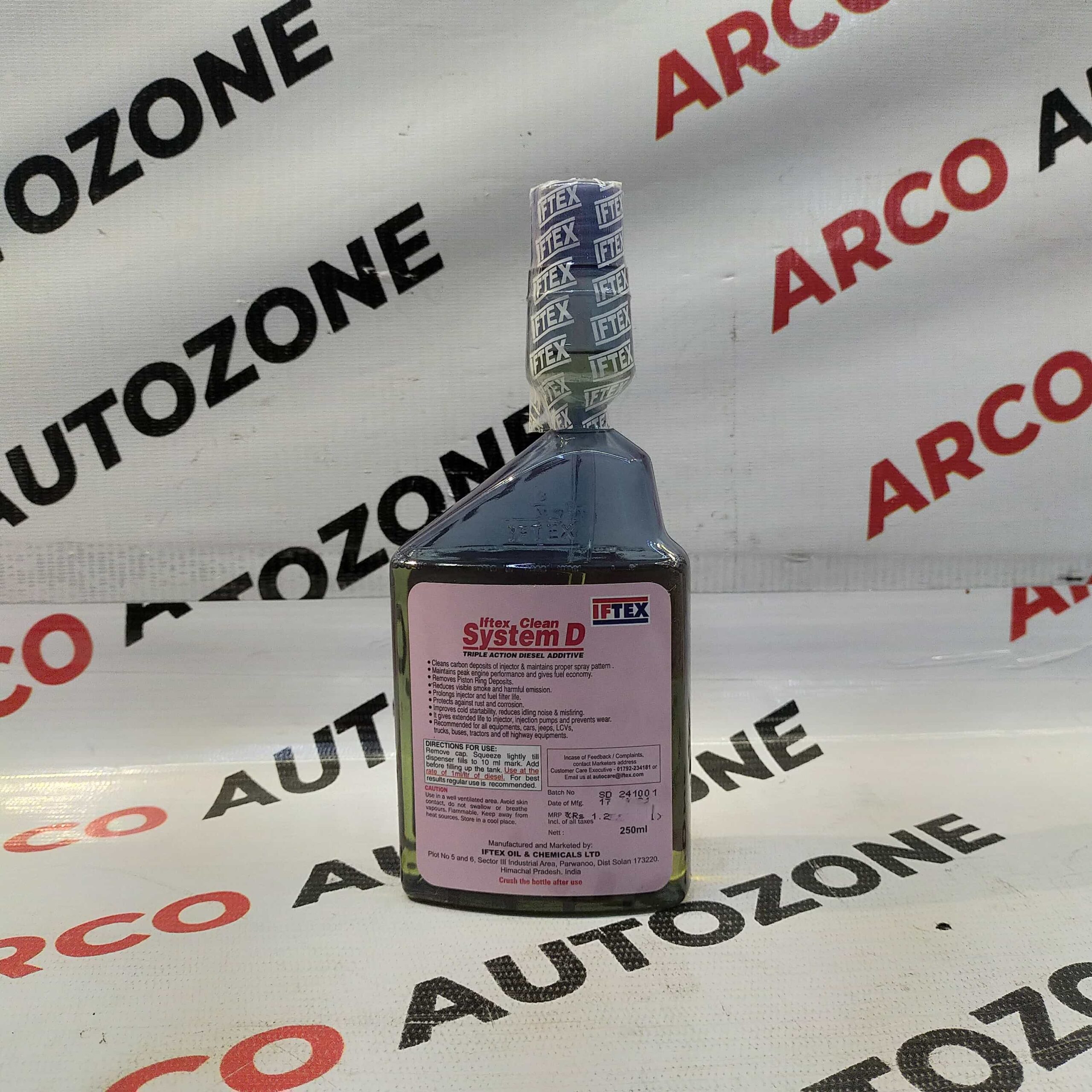 FUEL ADDITIVE SYSTEM D 250ML IFTEX