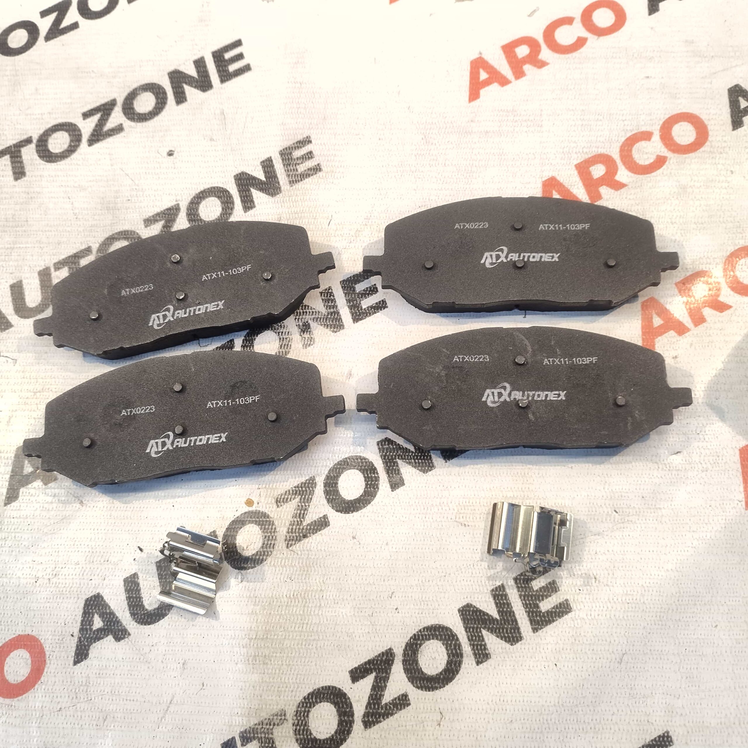 FRONT BRAKE PAD KUSHAQ TAIGUN SLAVIA VIRTUS AUTONEX