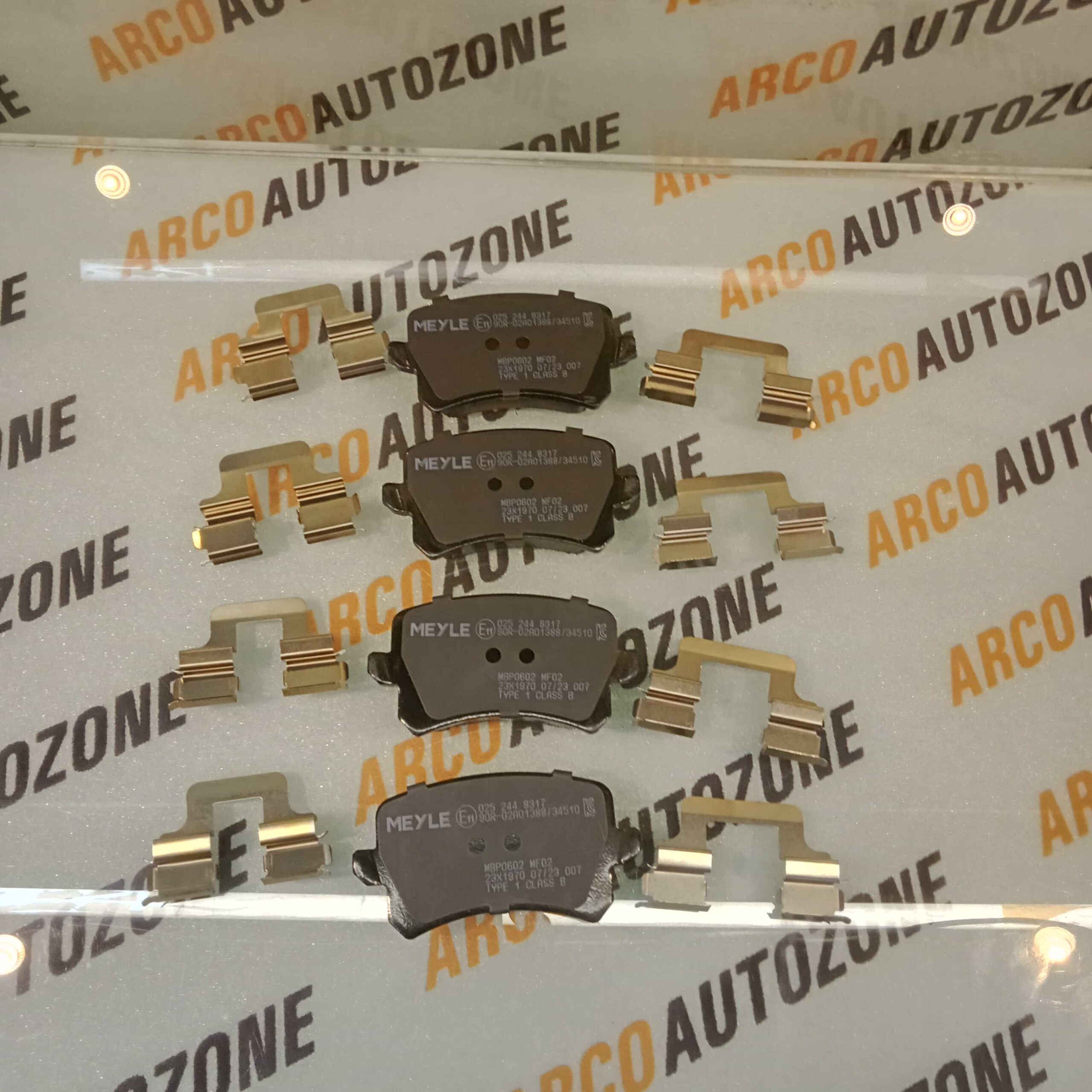 REAR BRAKE PAD AUDI Q3 PASSAT 0252448317