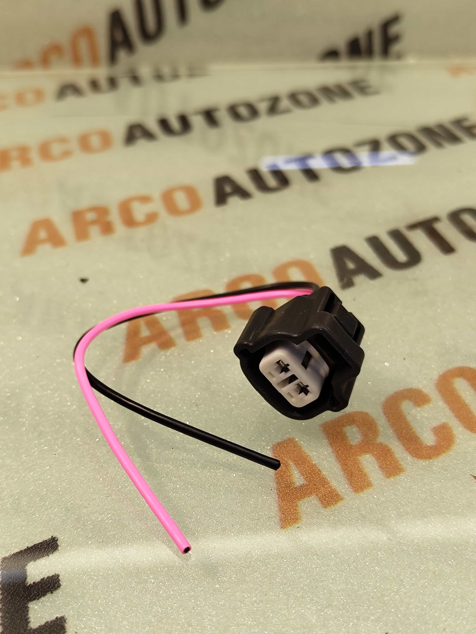 ELECTRONIC COMPONENTS WIRING HARNESS COUPLER CIAZ HEAD LIGHT FEMALE 2 PIN