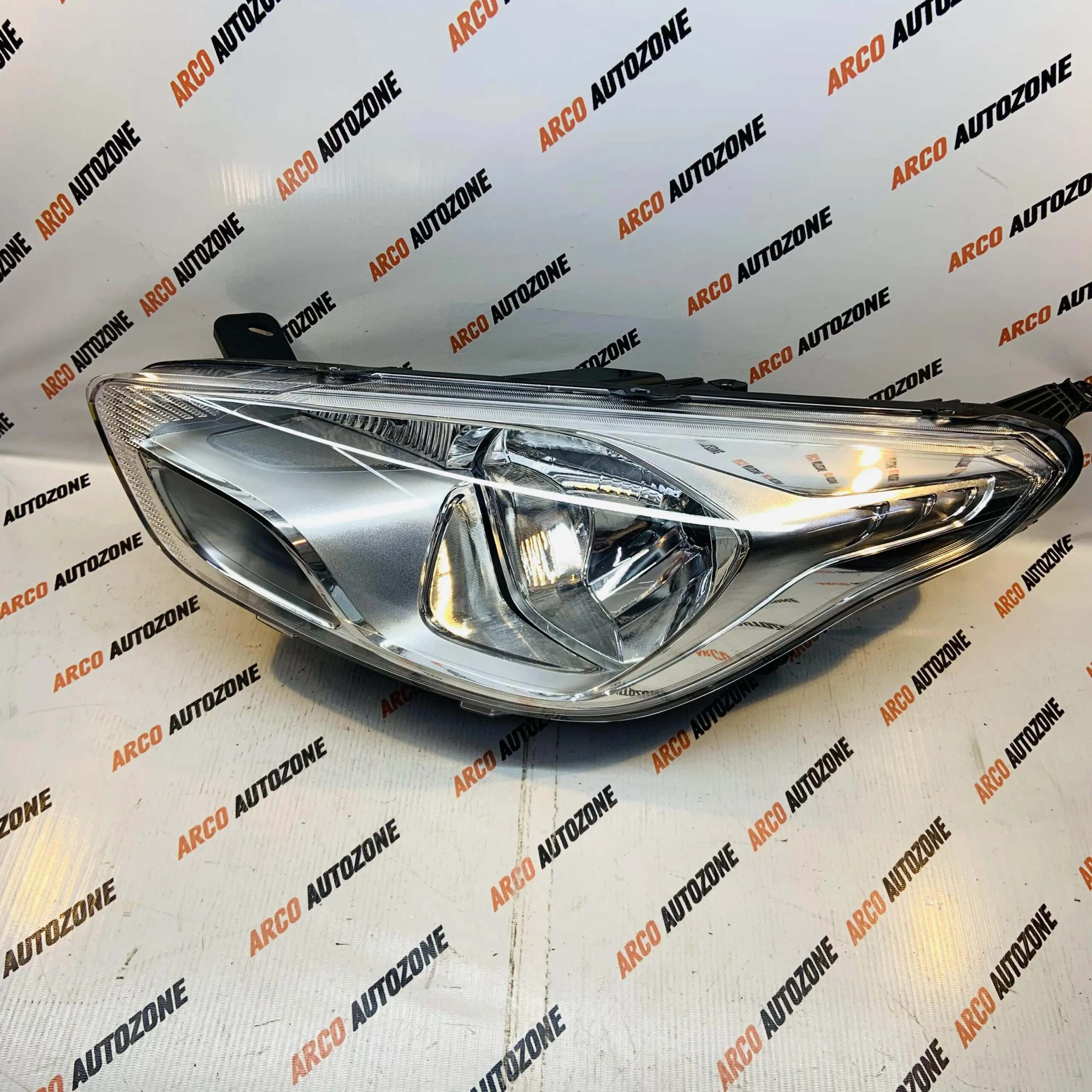LIGHTING HEAD LIGHT ASPIRE CHROME LEFT FORD E4B513101AA