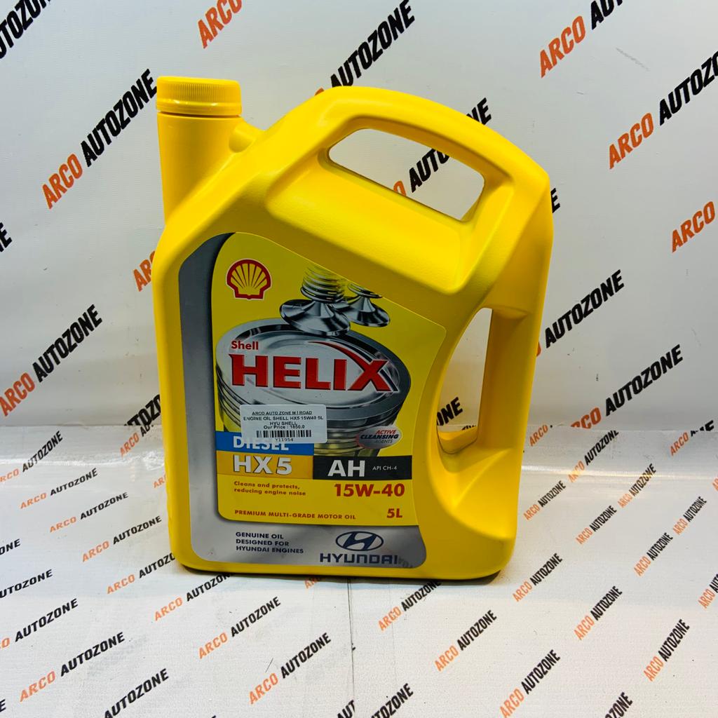 ENGINE OIL SHELL HX5 AH 15W40 5L HYU SHELL