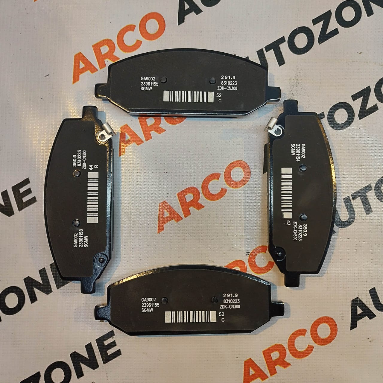 FRONT BRAKE PAD HECTOR SGMW 23574345