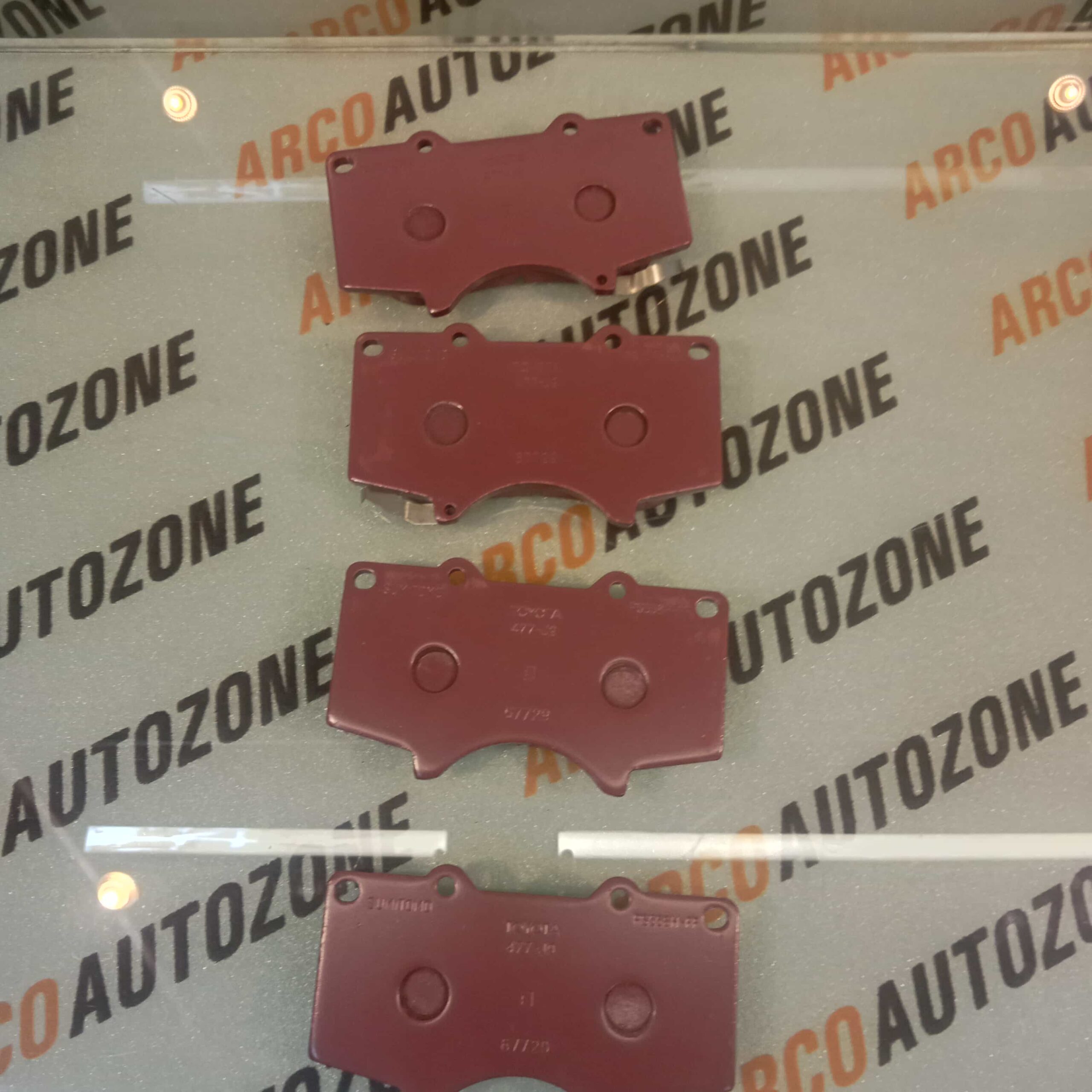 FRONT BRAKE PAD FORTUNER LEGENDER 2016 IMP 044650K590