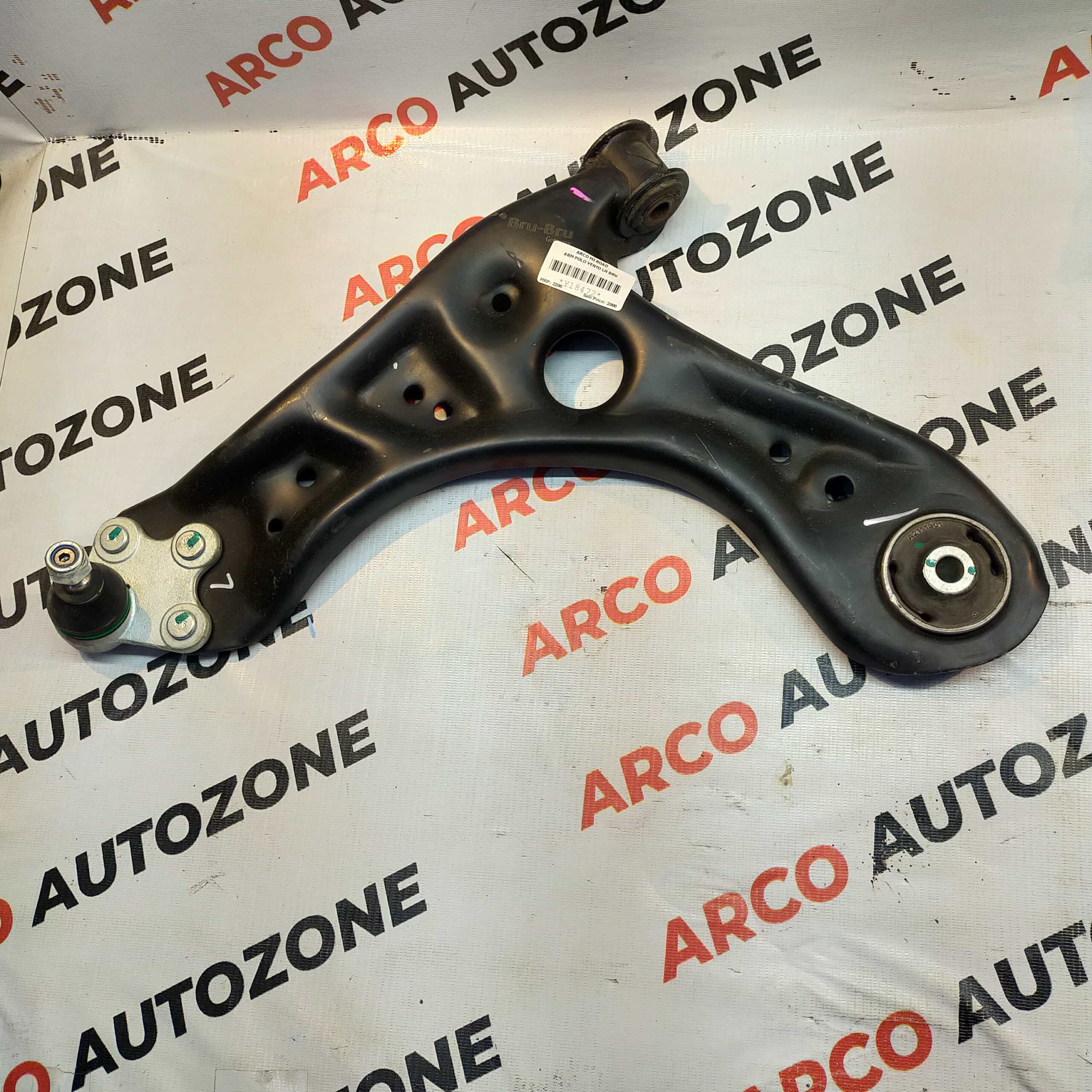TRACK CONTROL ARM POLO VENTO LEFT BRU