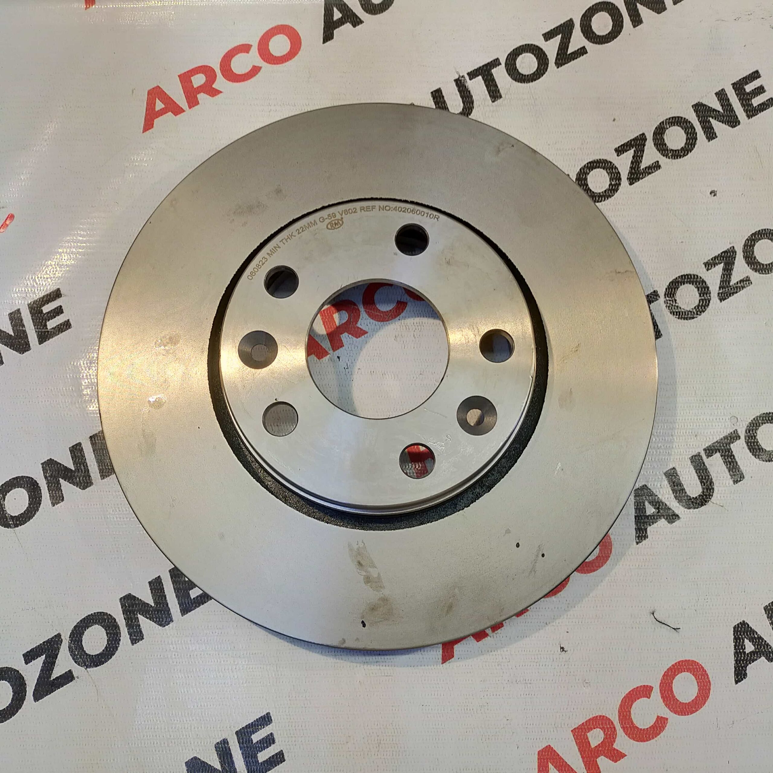 FRONT DISK ROTOR DUSTER 110 FLUENCE FRONT RMV602
