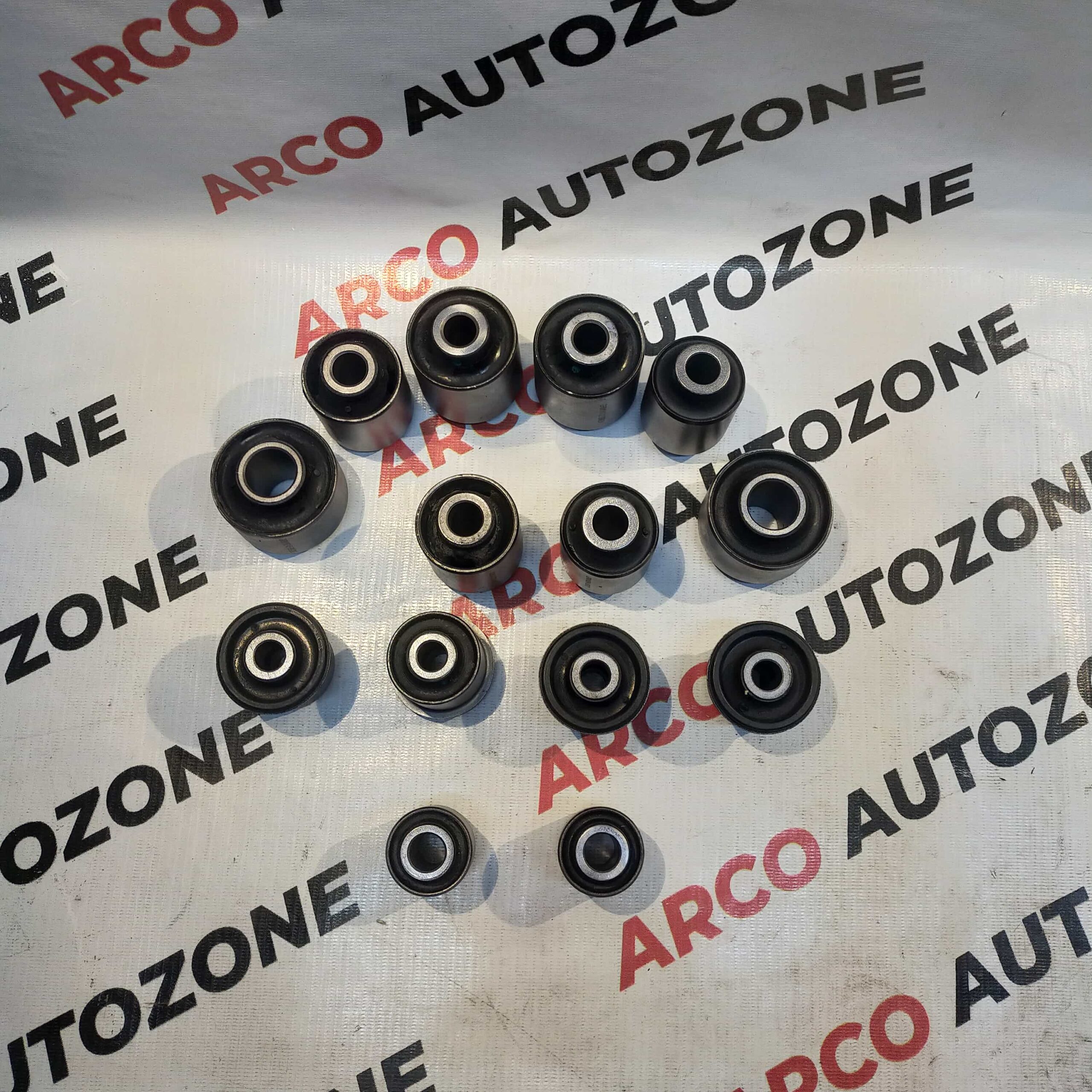 REAR BUSH KIT SANTAFE IMP SET OF 14 PIECES