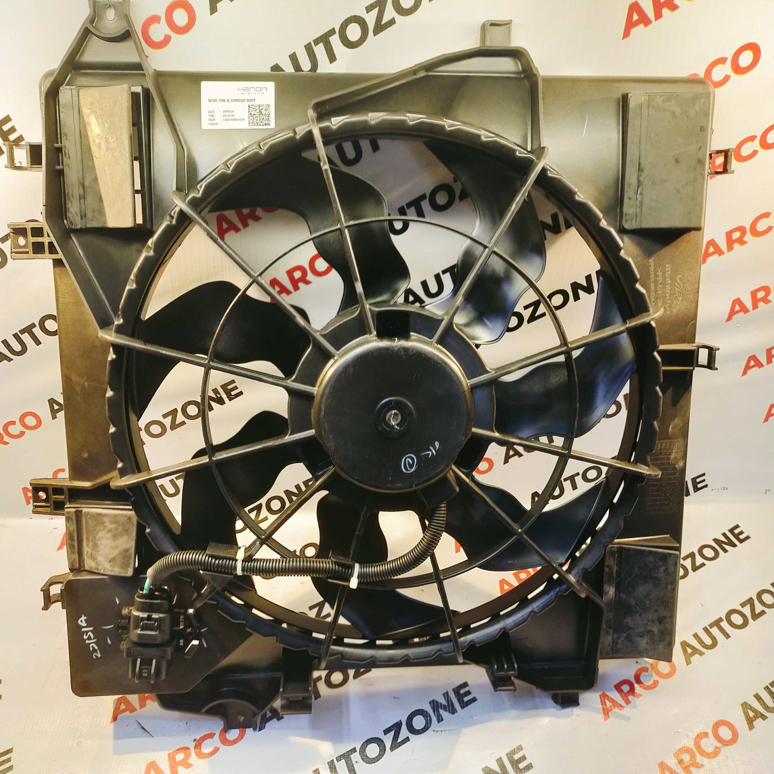 FAN ASSY SCORPIO S SERIES HANON VPB100MFDA020
