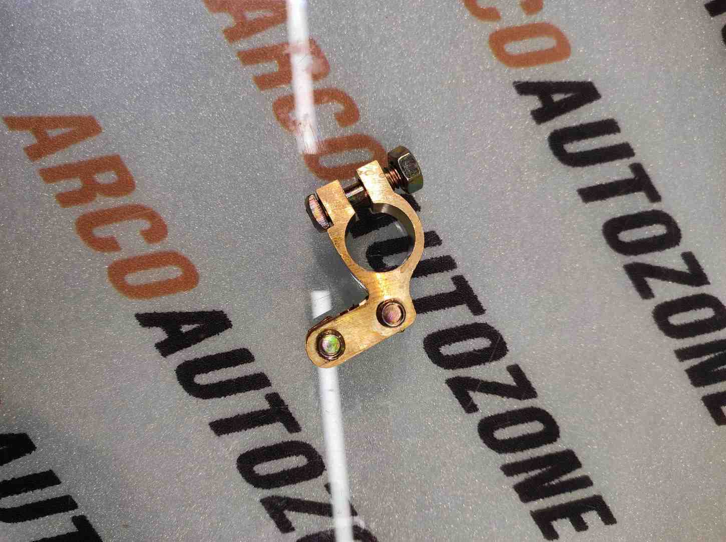 BATTERY TERMINAL BRASS POSITIVE DIESEL BIG HOLE