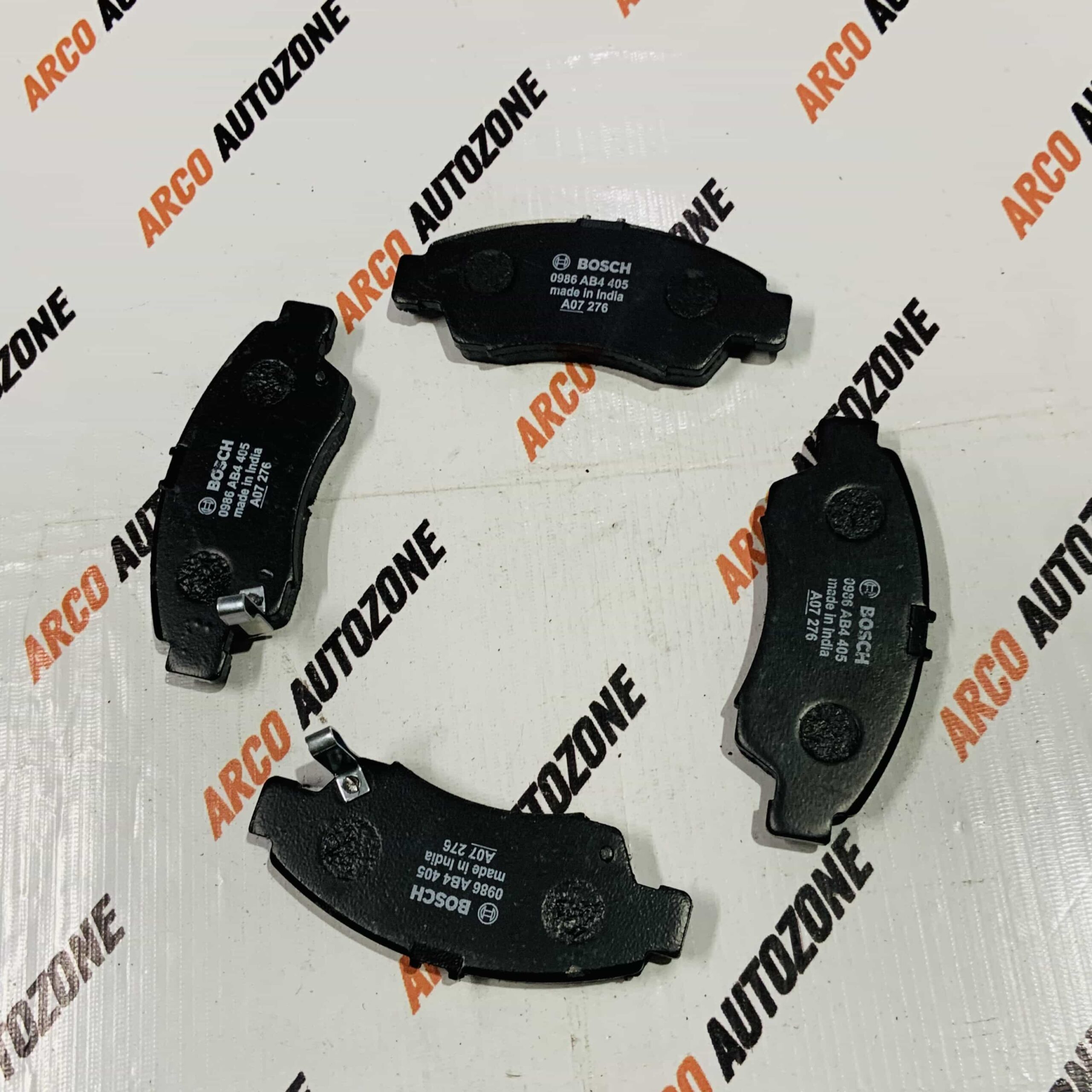 FRONT BRAKE PAD CITY T1 T2 T3 BOSCH 0986AB44058F8