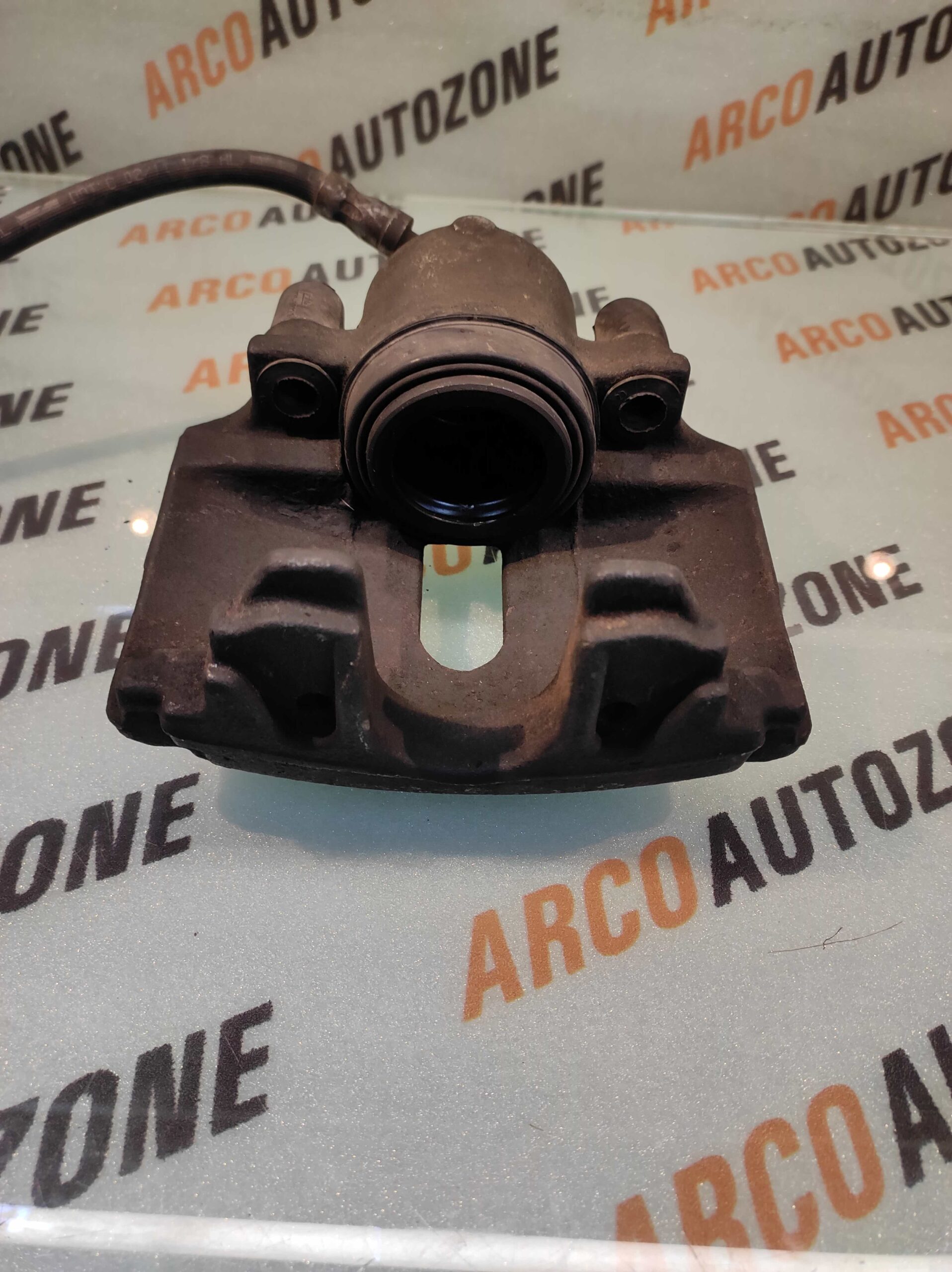 CALIPER FRONT RIGHT SUPERB NEW USED WITH BRAKE HOSE PIPE SKODA 1K0615124E