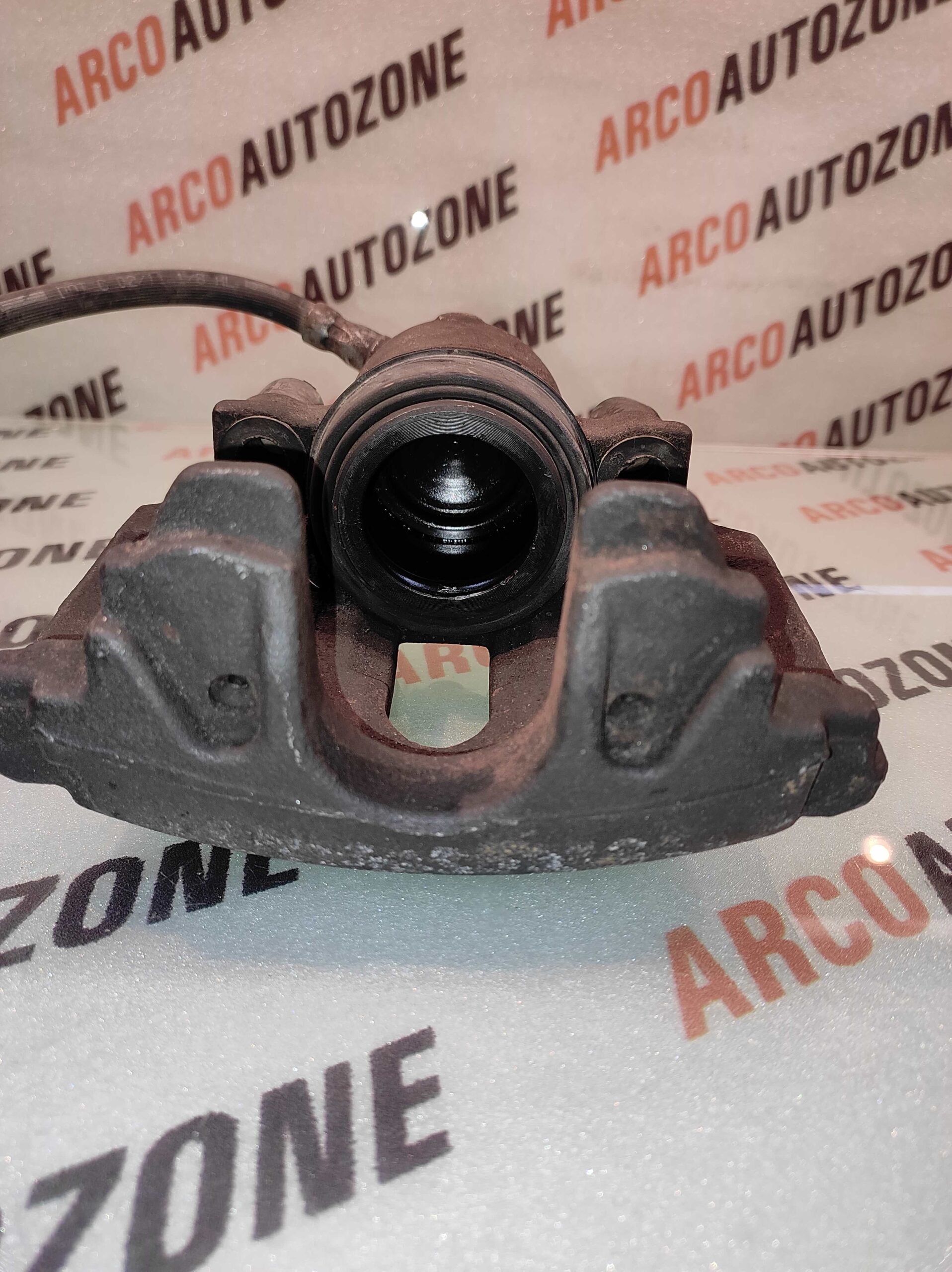 CALIPER FRONT LEFT SUPERB NEW USED WITH BRAKE HOSE PIPE SKODA 1K0615123E