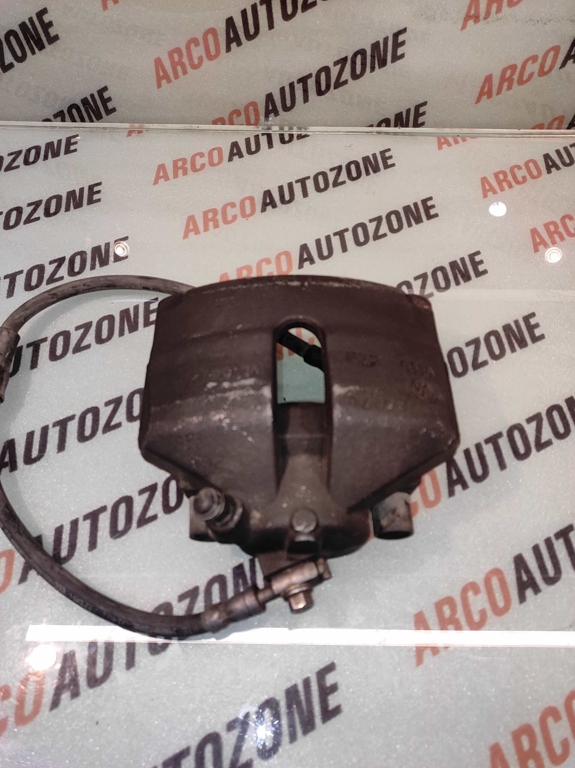 CALIPER FRONT LEFT SUPERB NEW USED WITH BRAKE HOSE PIPE SKODA 1K0615123E