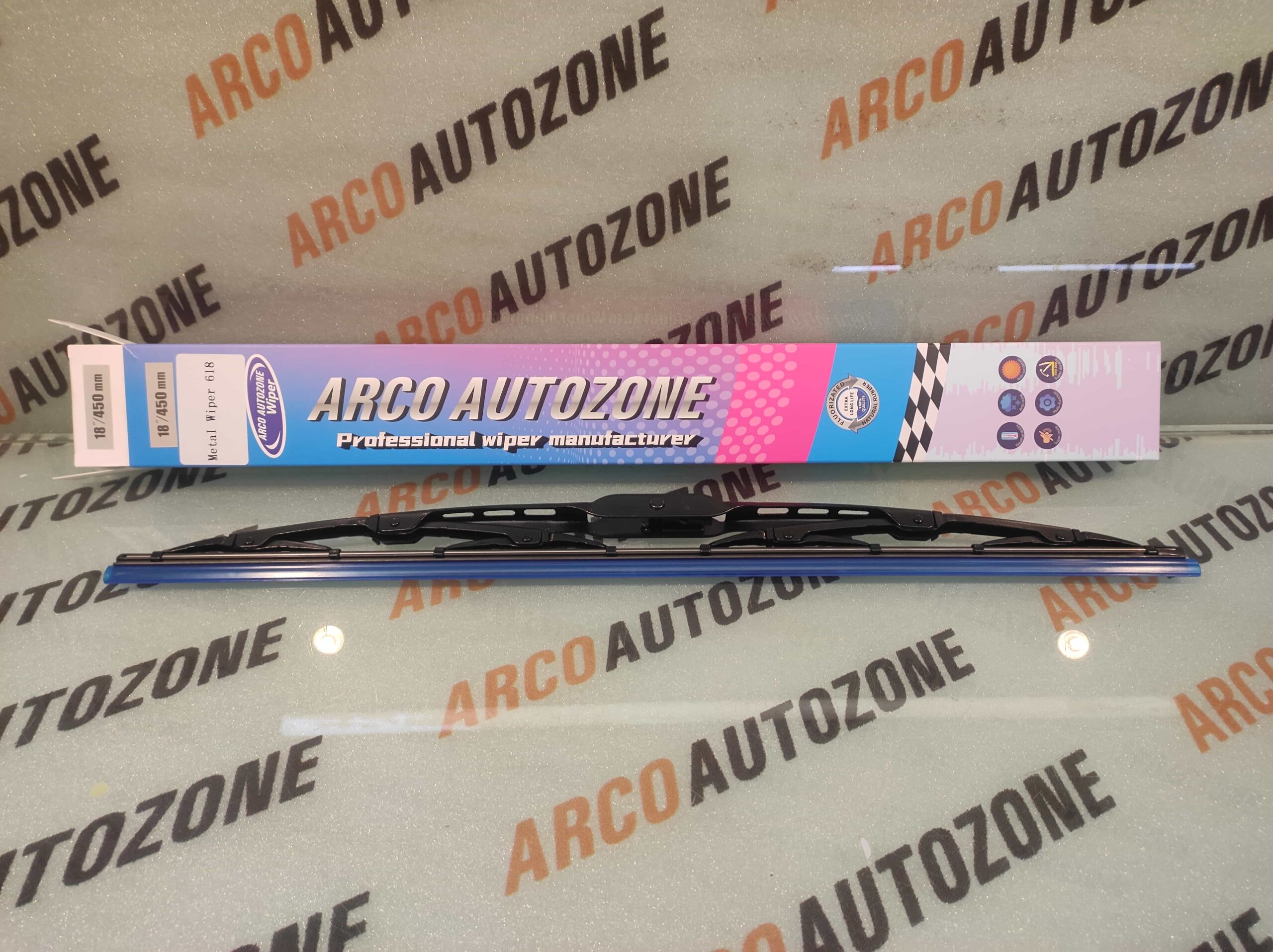 WIPER BLADE 18 METAL ARCO AUTO ZONE 618