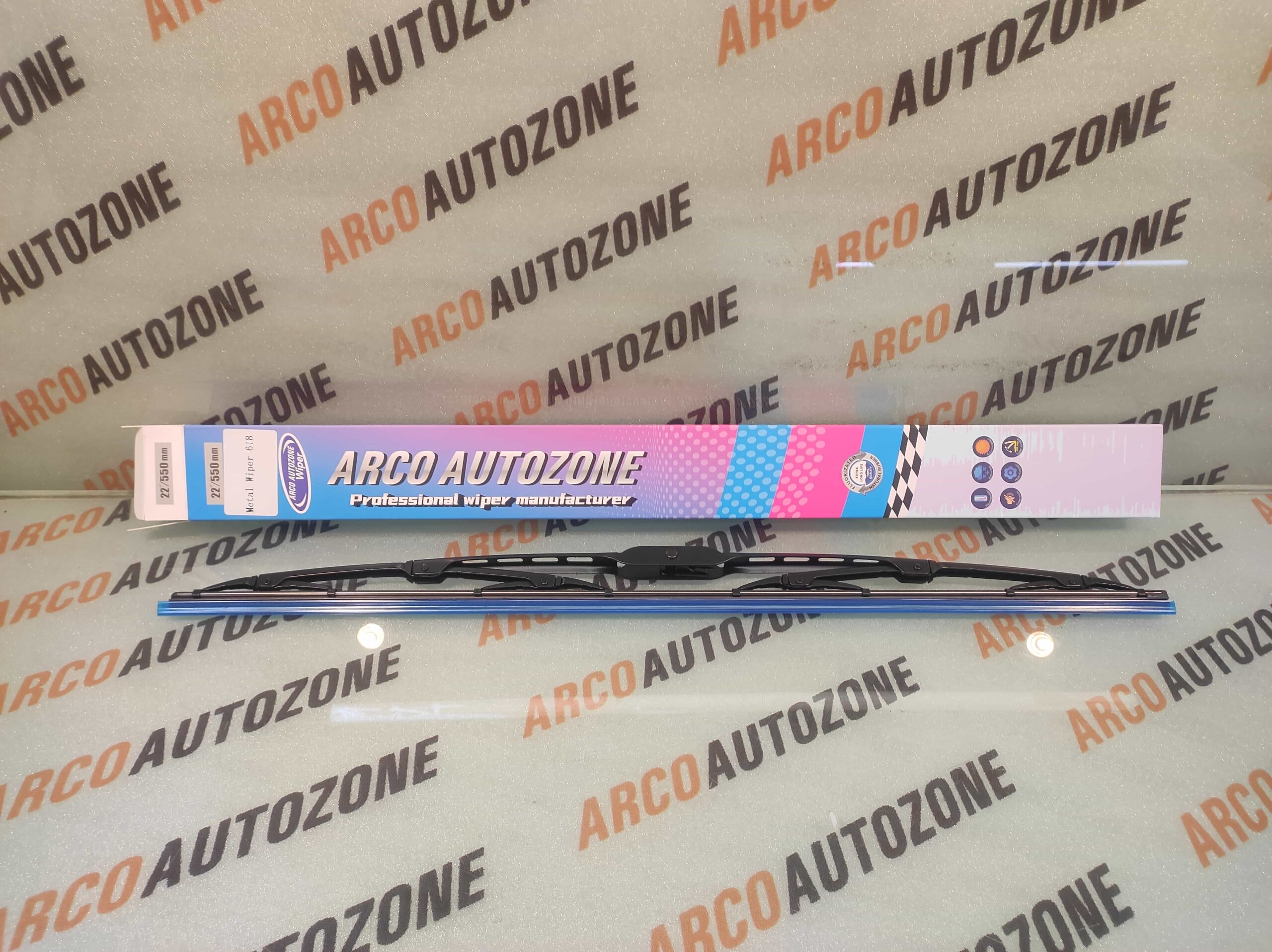 WIPER BLADE 22 METAL ARCO AUTO ZONE 618