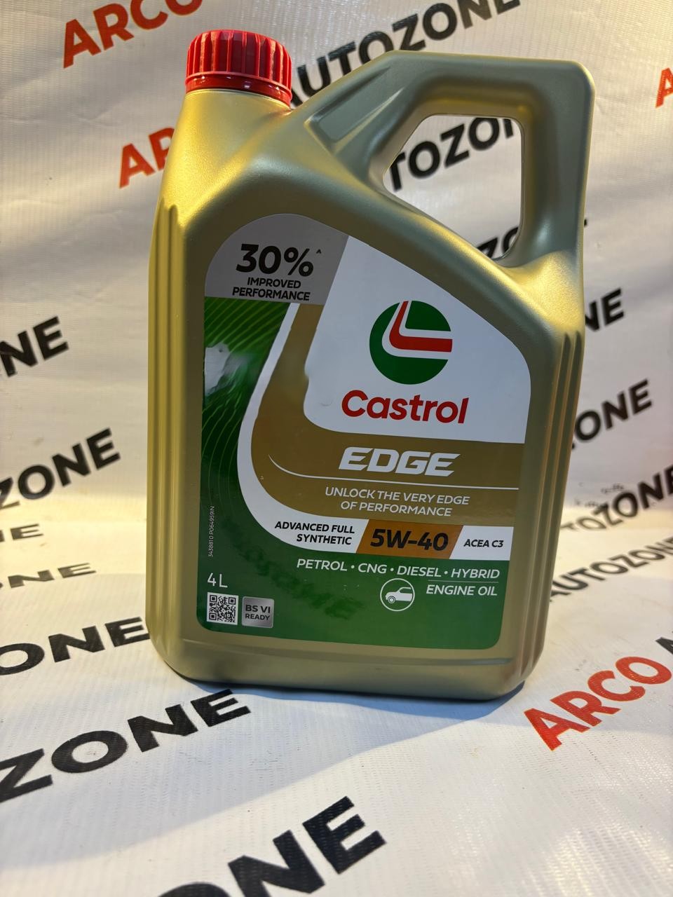 Engine Oil Castrol Edge 5W-40, 4 L — 3427695 | ARCO AutoZone