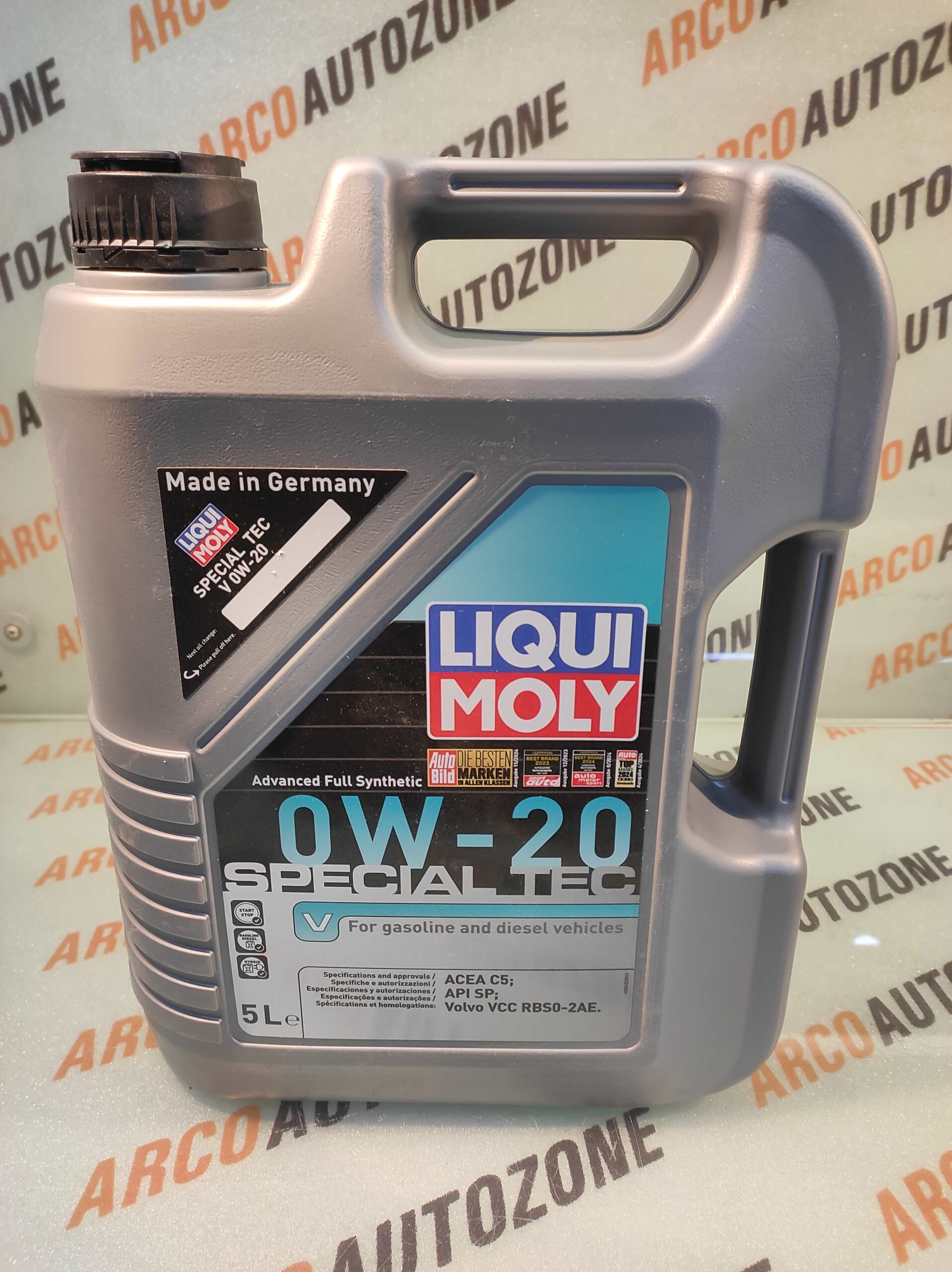 ENGINE OIL 5L 0W20 SPECIAL TEC LIQUI MOLY 20632