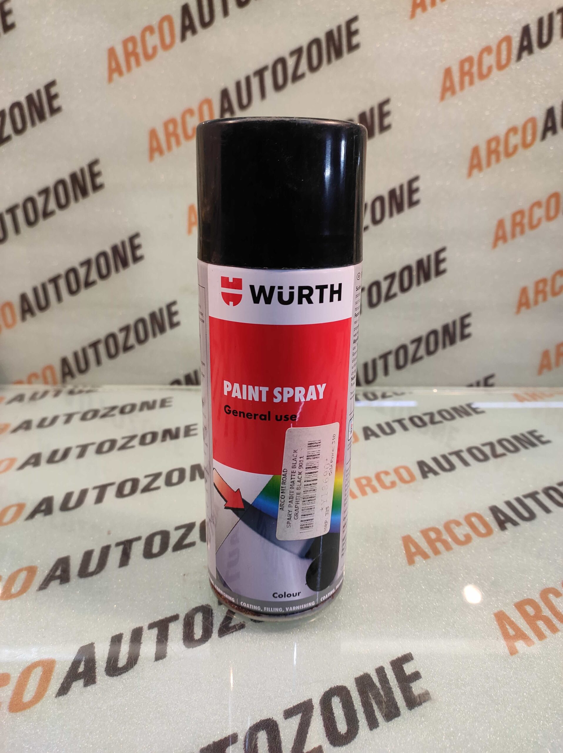 SPARY PAINT MATTE BLACK GRAPHITE BLACK 9011