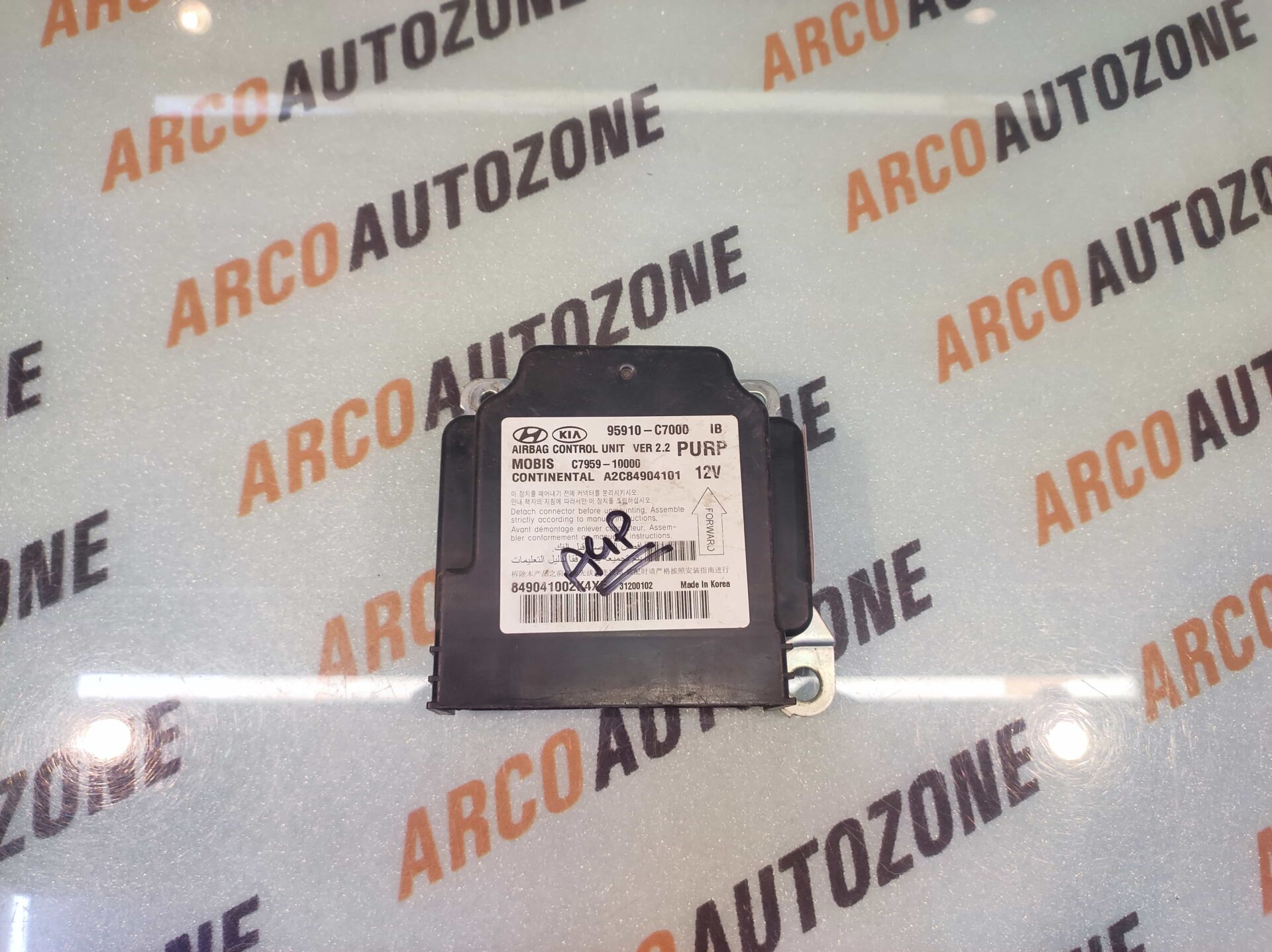 AIR BAG CONTROL MODULE ELITE USED 95910C7000