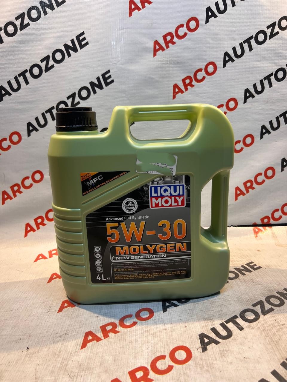 ENGINE OIL 4 LTR MOLYGEN 5W30 LIQUI MOLY 9089