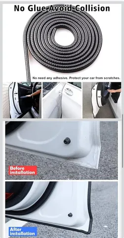 BRIDLINE HEAVI DUTY CAR DOOR EDGE PROTECTOR  GUARD RUBBER