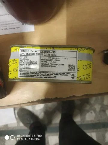 PISTON RING SWIFT DIESEL NEW 69.6MM THICK TYPE GOETZE 57614CKS