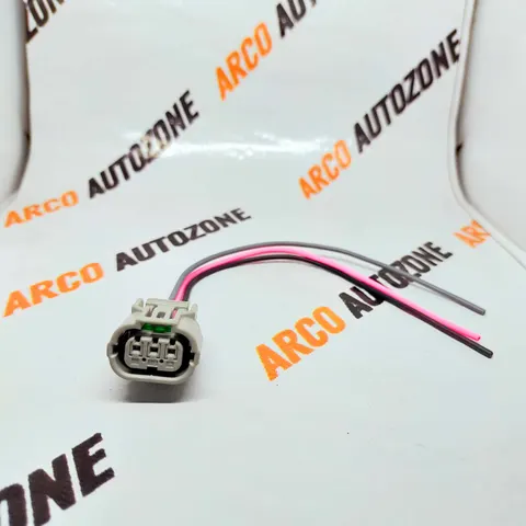 ELECTRONIC COMPONENTS WIRING HARNESS COUPLER CITY CRANK SENSOR WHITE 3 PIN