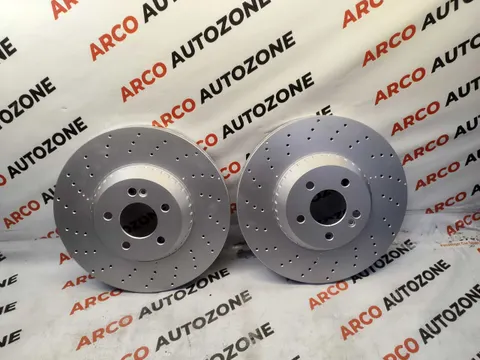 FRONT DISC ROTOR SCLASS W222 SET LPR A2224200172