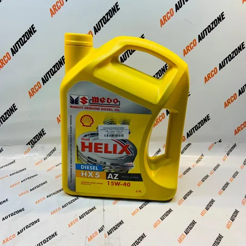ENGINE OIL SHELL HX5AZ 15W40 MGDO 3.5L